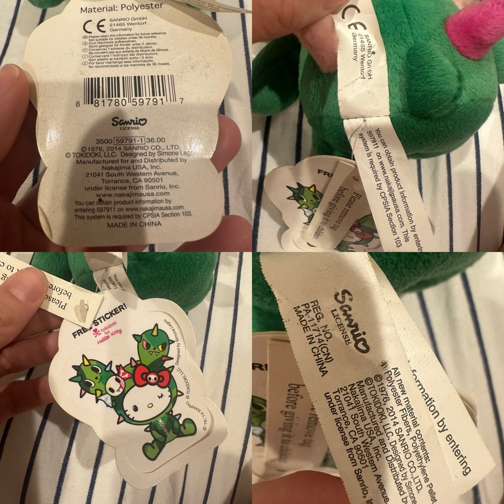 2014 Tokidoki x Hello Kitty Sandy Cactus - Picture 5 of 17